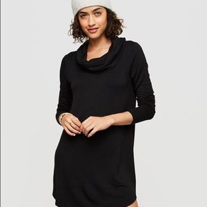 Lou&Grey Cowl Neck Long Sleeve Dress